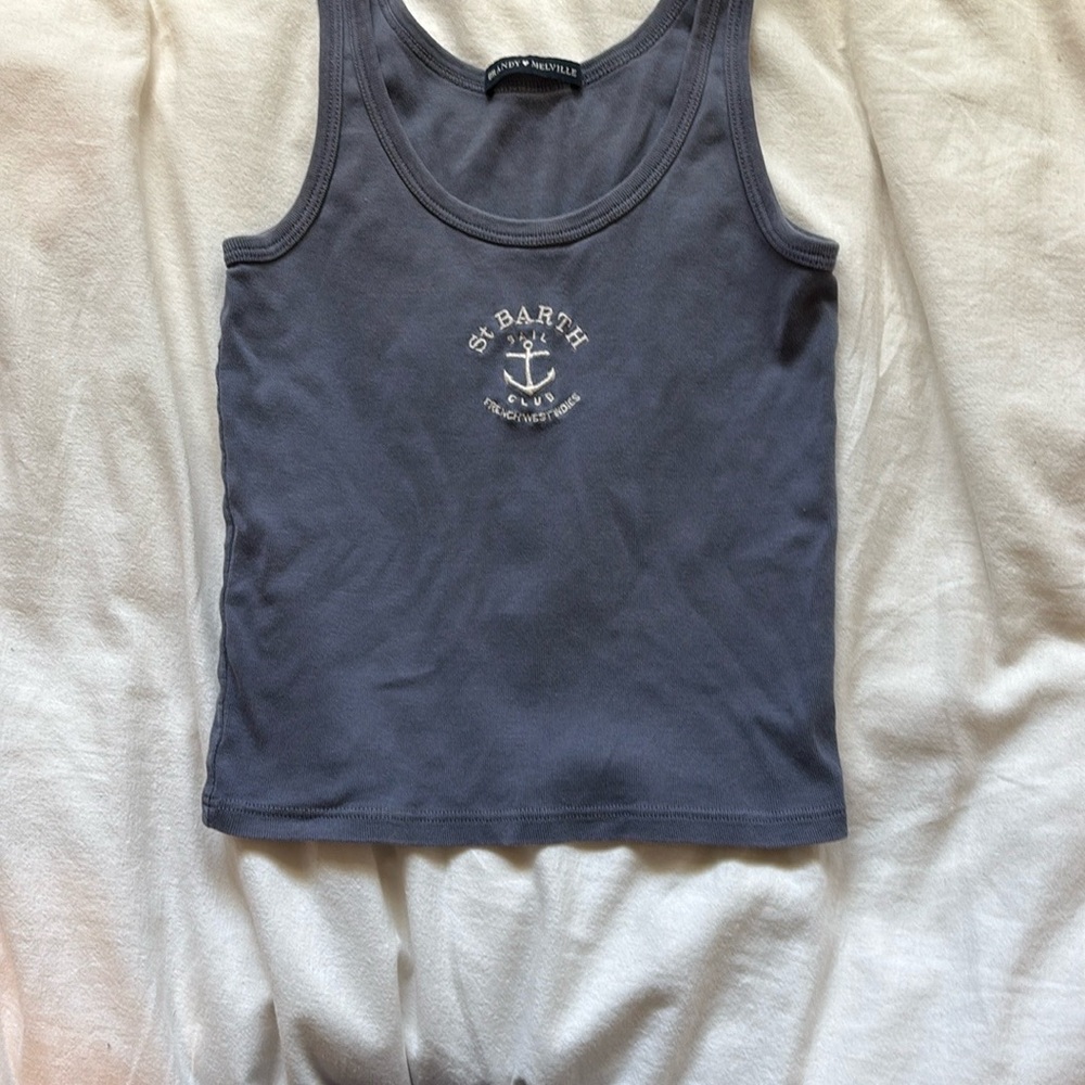 Brandy Melville Gray Tank Top